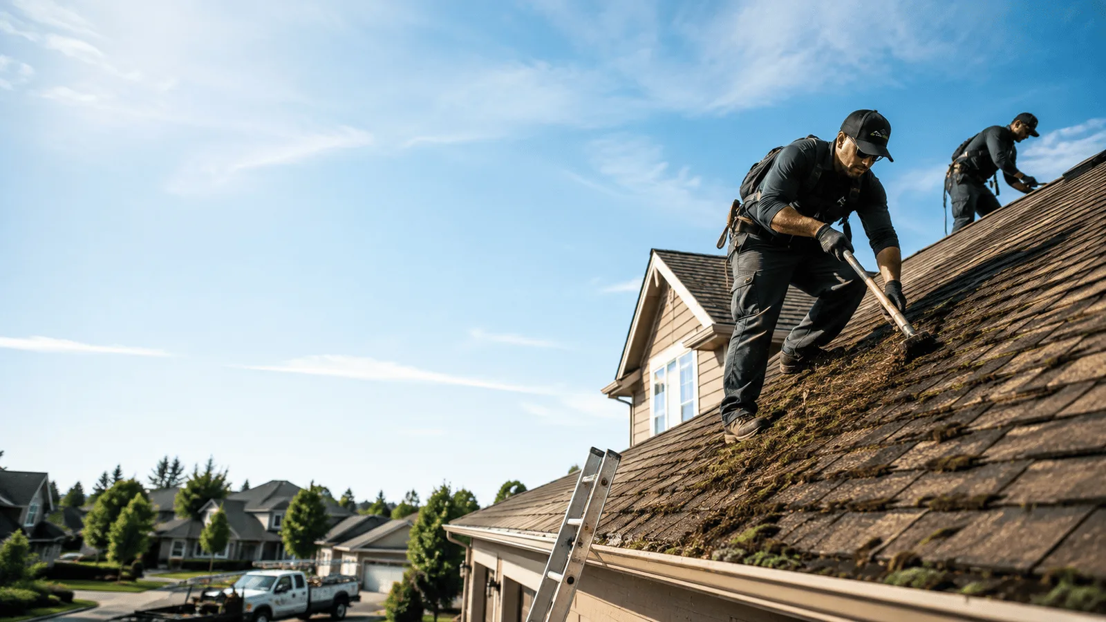 Roof Moss Removal in Newbury, VT near me